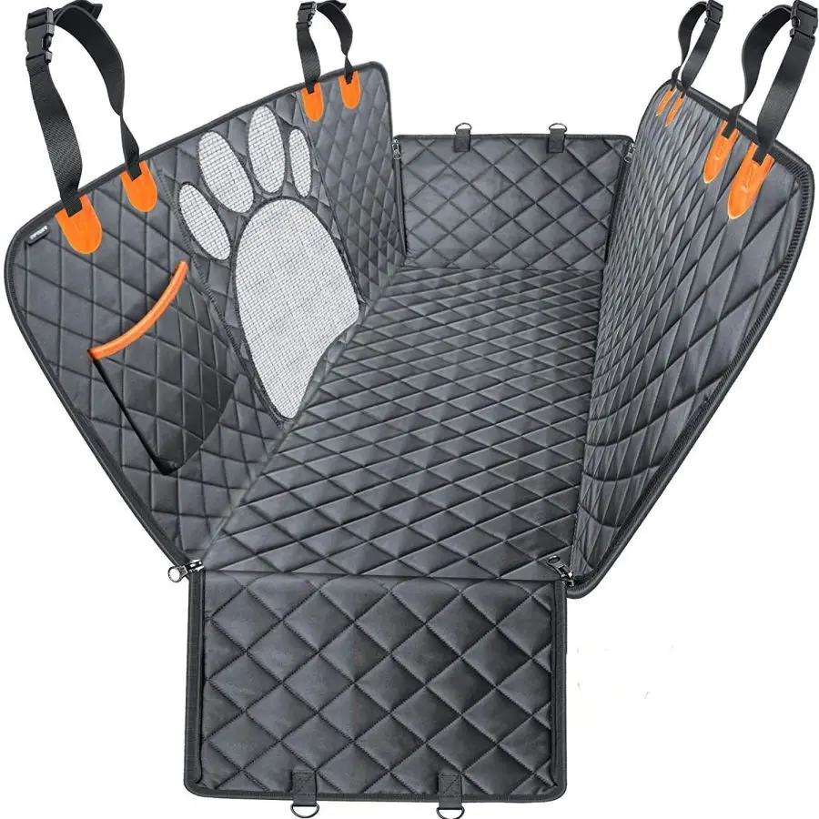 Dog Car Seat Cover Waterproof Back Seat - غطاء مقعد السيارة للكلاب للمقعد الخلفي،
