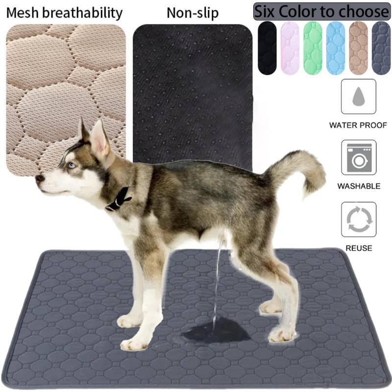 Dog Car Seat Cover Waterproof Back Seat - وسادة قابلة لإعادة الاستخدام لامتصاص بول