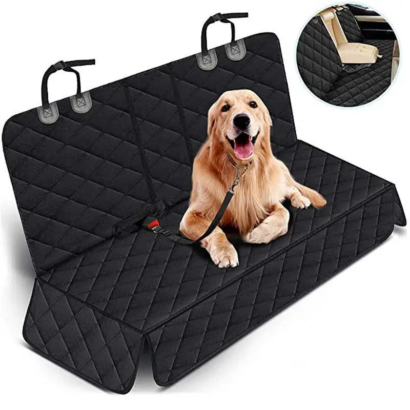 Dog Car Seat Cover Waterproof Back Seat - غطاء مقعد السيارة للكلاب، حصيرة سيارة