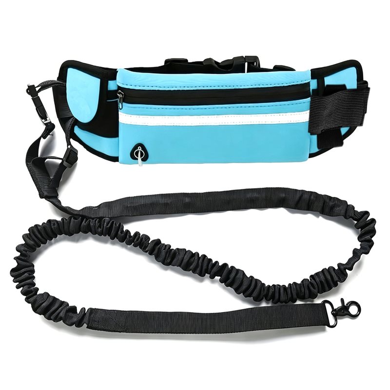 Hands Free Dog Running Leash Waist Belt - حزام صدر للكلاب، يمكن استخدامه كحبل
