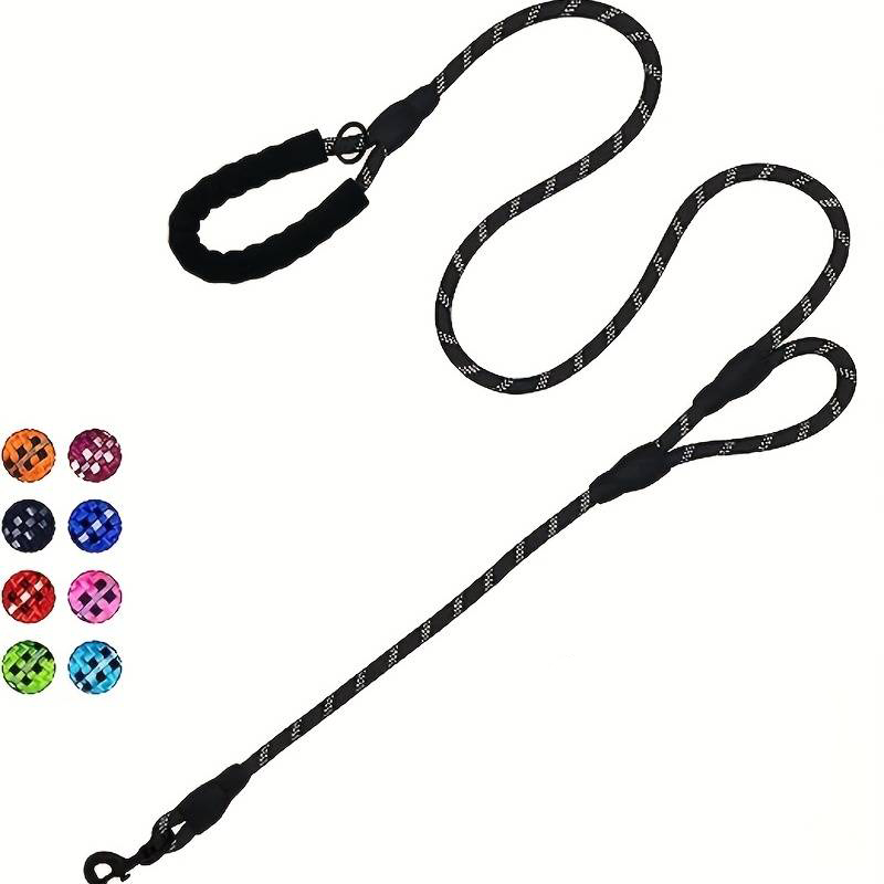 Heavy Duty Dog Leash Rope 6Ft Padded - مقود كلب بحبل للحيوانات الأليفة بطول