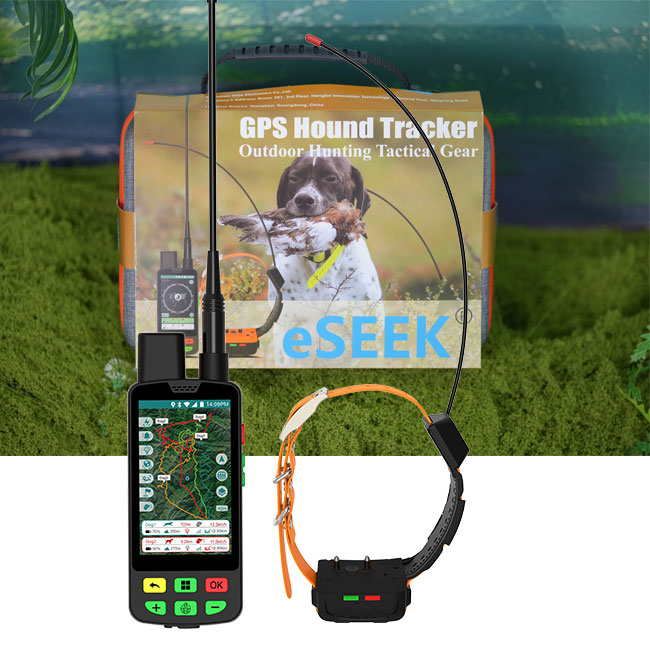Hunting Dog Tracking Collar Gps Radio - طوق كلاب ESEEK بتقنية 4G ونظام
