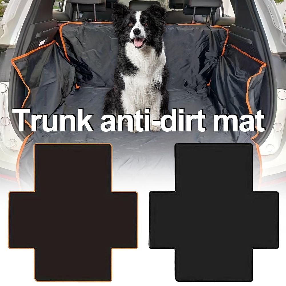 Dog Car Seat Cover Waterproof Back Seat - حصيرة مضادة للأوساخ لصندوق السيارة، غطاء