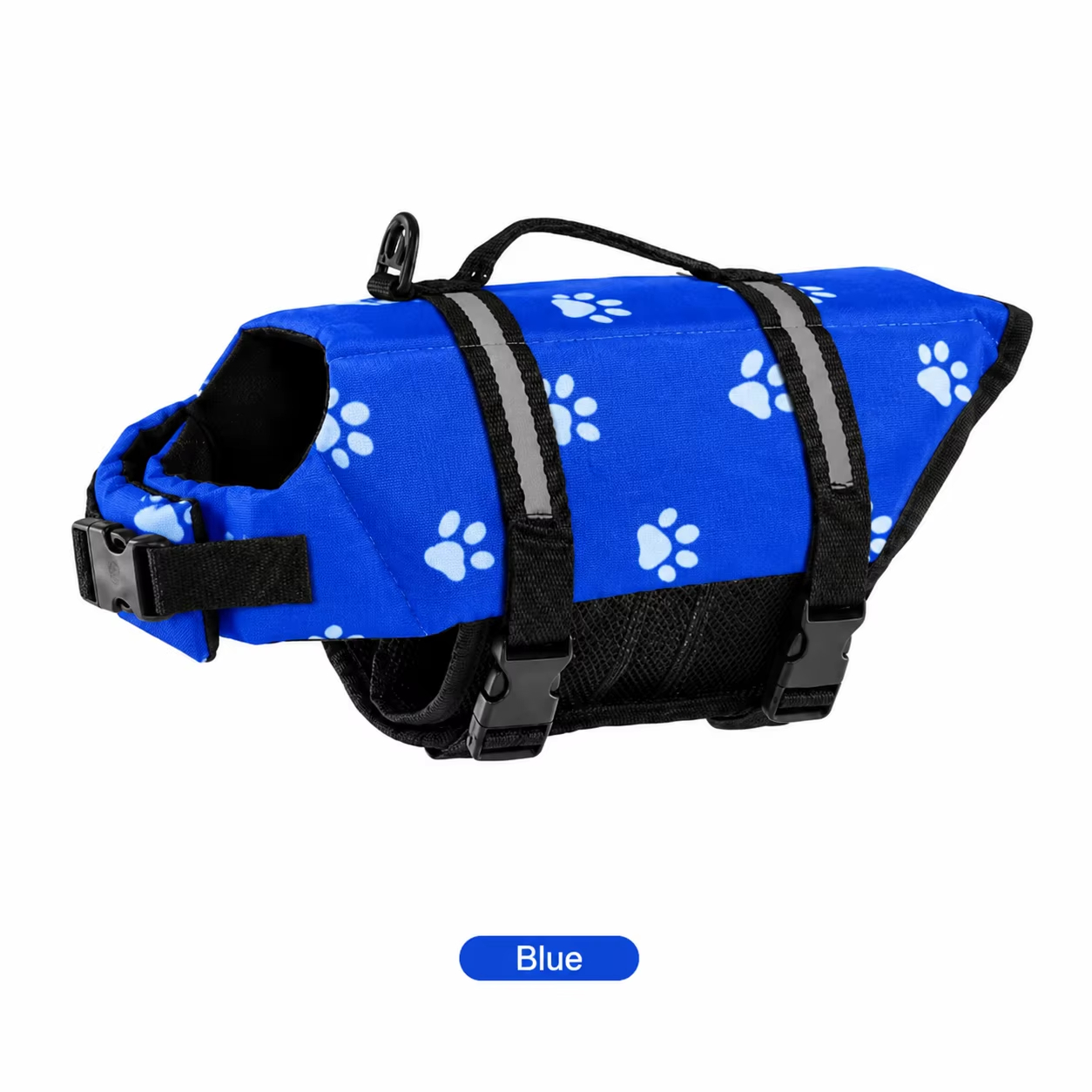 Dog Life Jacket Vest Buoyancy Handle - سترة نجاة للكلاب عاكسة للضوء قابلة