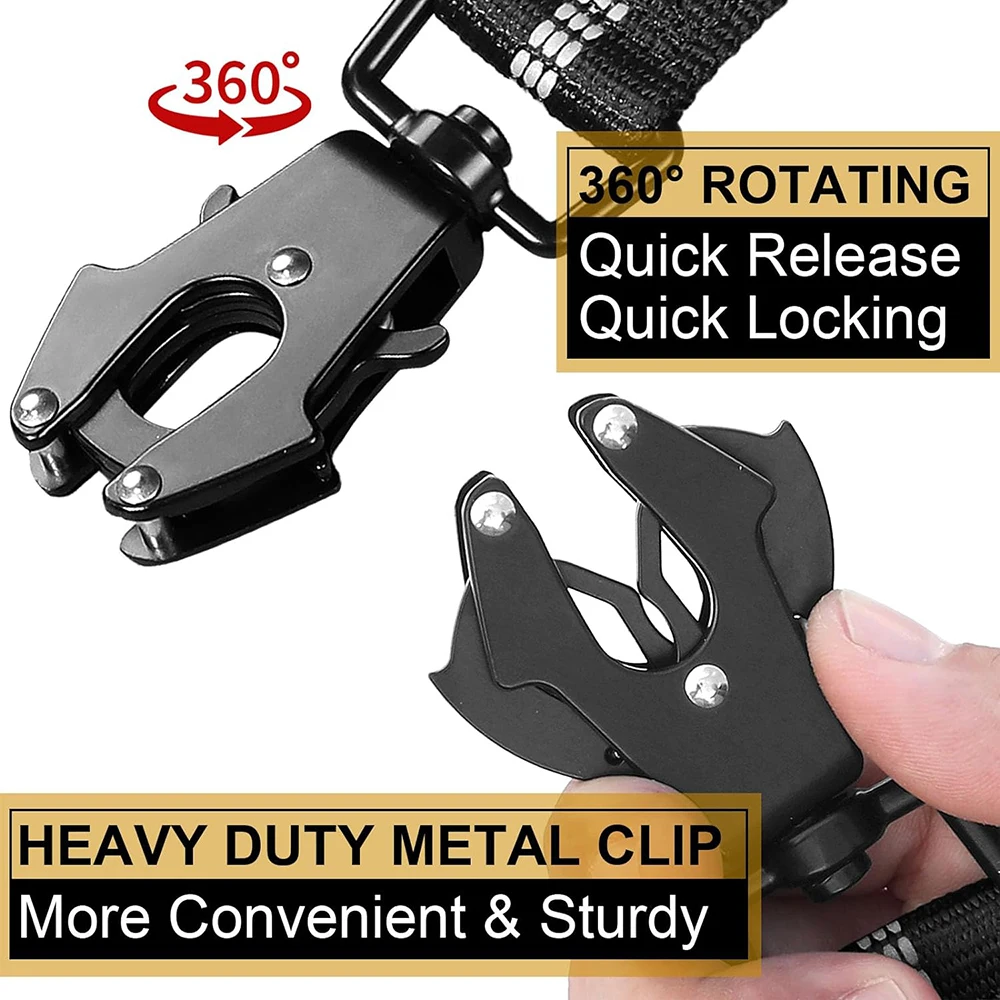 لا سحب الكلب المقود عاكس امتصا - مراجعة Bungee Dog Leash Shock Absorbing وسعره