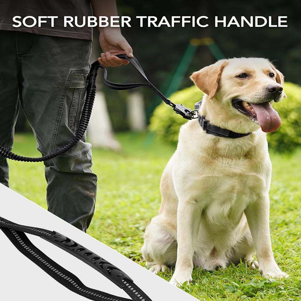 لا سحب الكلب المقود عاكس امتصا - مراجعة Bungee Dog Leash Shock Absorbing وسعره