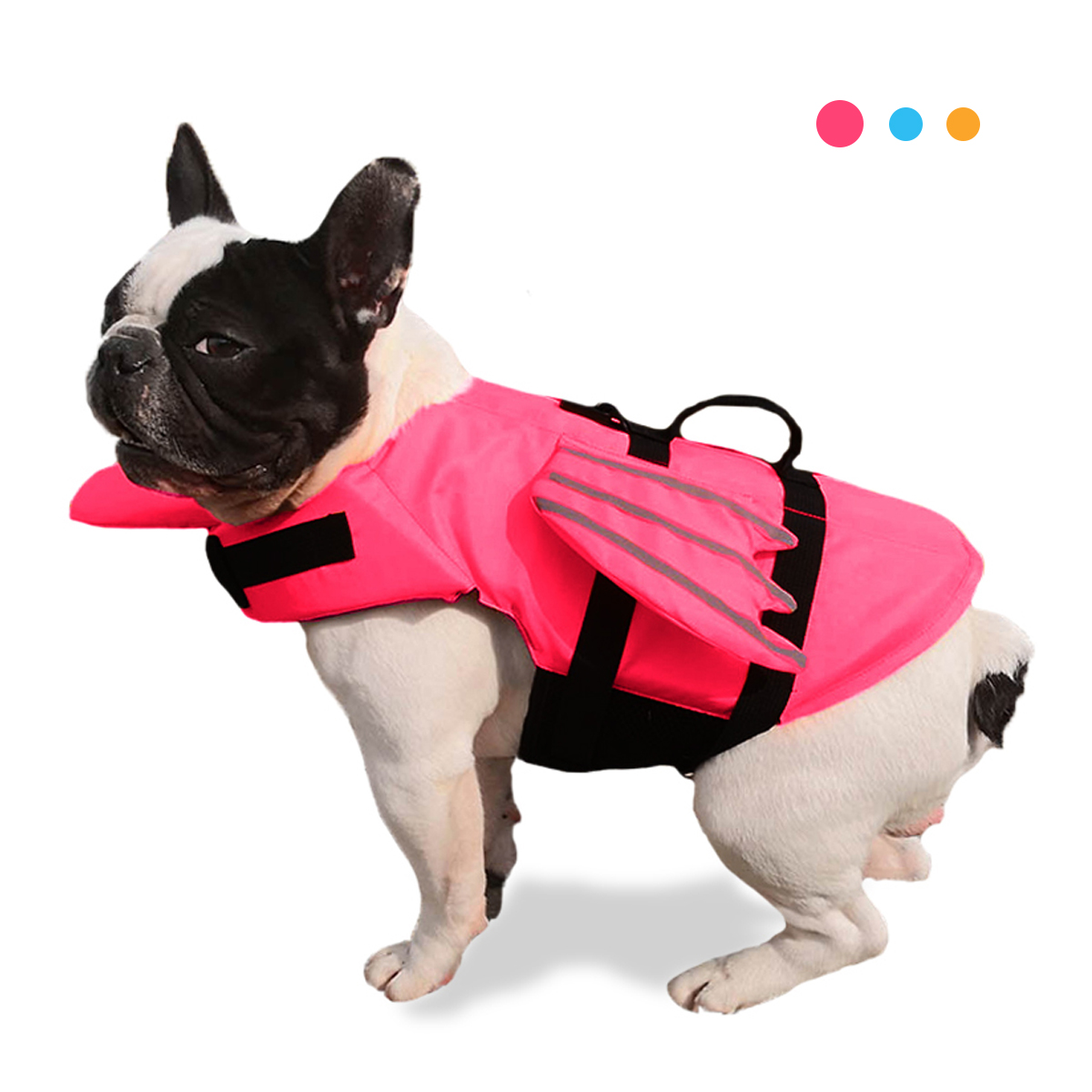 سترة نجاة للكلاب قابلة للتعديل - مراجعة Dog Life Jacket Vest Buoyancy Handle وسعره