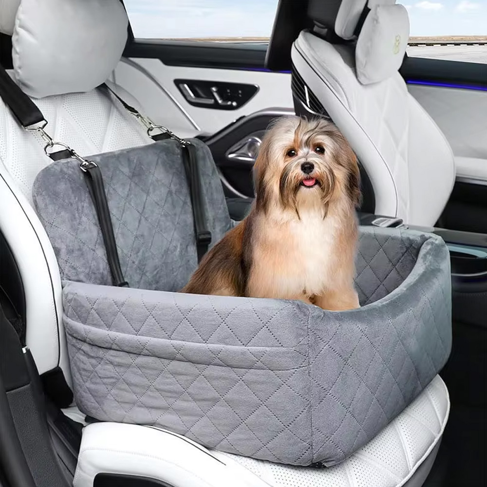مقعد سيارة كبير للكلاب، وسادة  - مراجعة Dog Car Seat Cover Waterproof Back Seat وسعره
