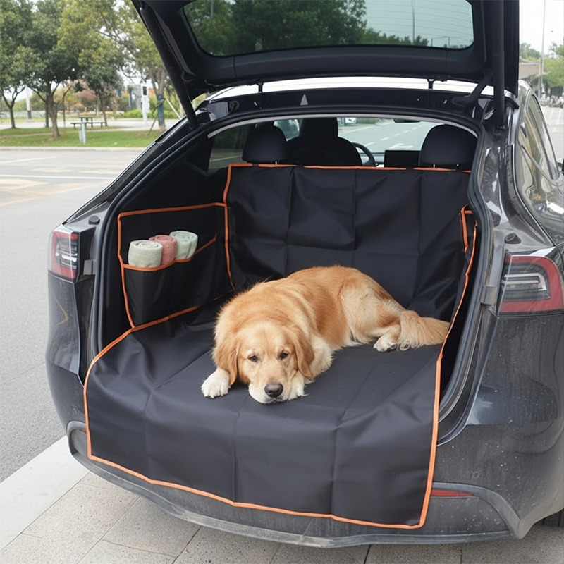 حصيرة مقاومة للماء لصندوق السي - مراجعة Dog Car Seat Cover Waterproof Back Seat وسعره