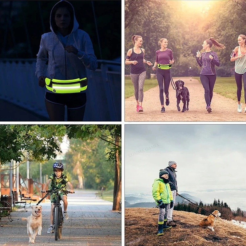 مستلزمات متعددة الوظائف للحيوا - مراجعة Hands Free Dog Running Leash Waist Belt وسعره
