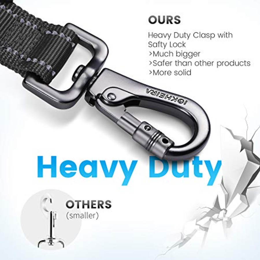 حبل توجيه للكلاب بطول 6 أقدام/ - مراجعة Heavy Duty Dog Leash Rope 6Ft Padded وسعره