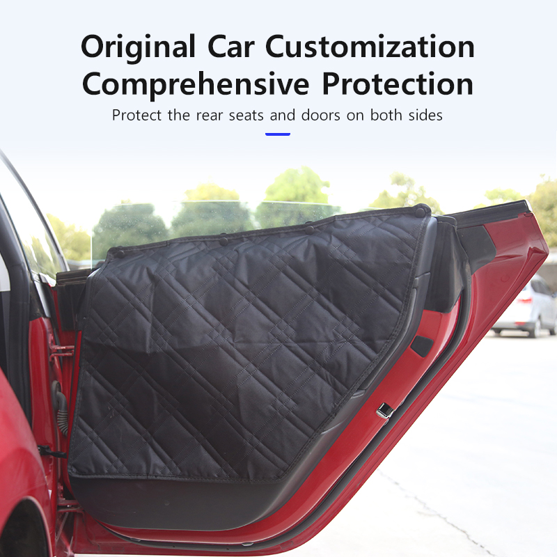 أغطية مقاعد السيارة الخلفية لس - مراجعة Dog Car Seat Cover Waterproof Back Seat وسعره