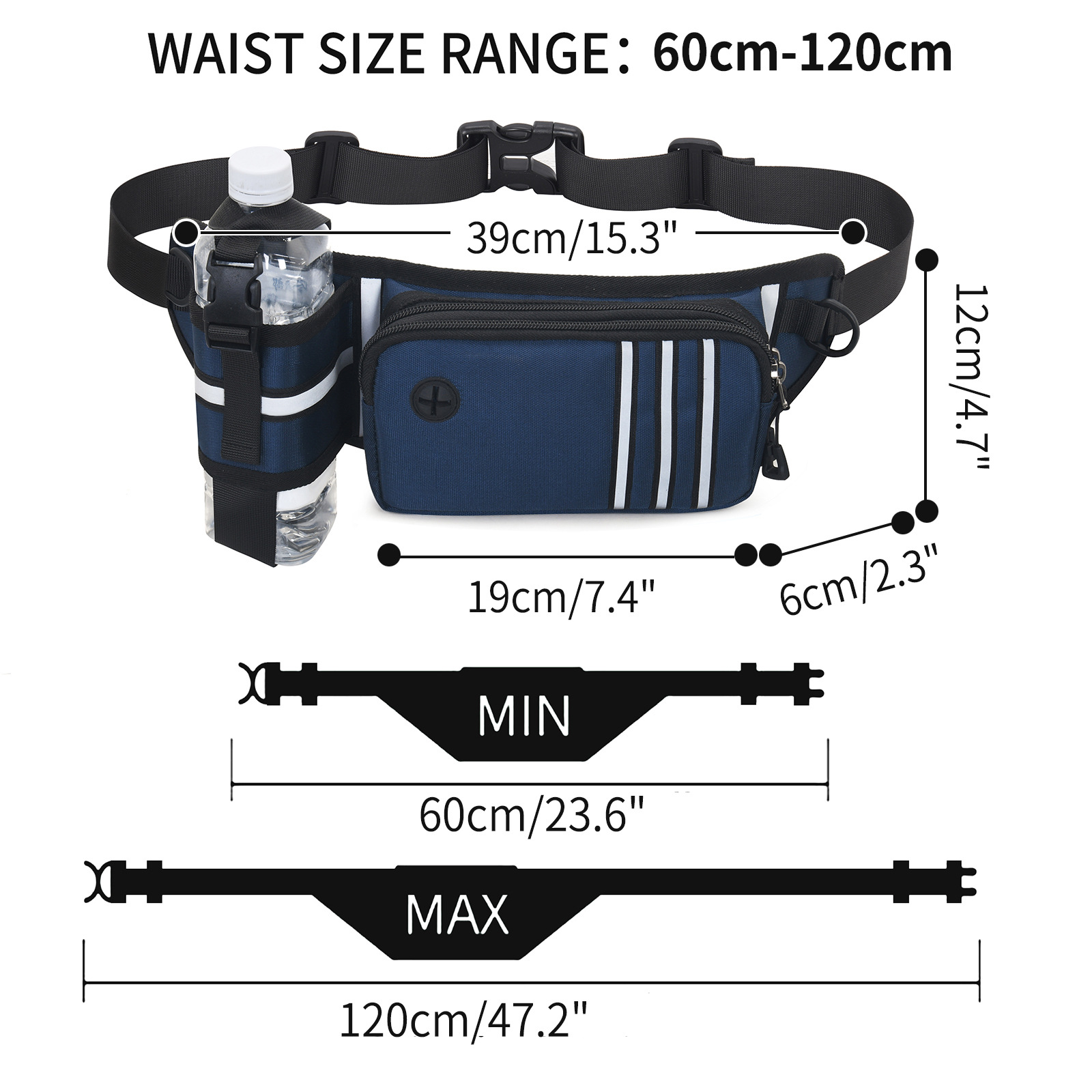 حبل كلب حر اليدين مع حقيبة خصر - مراجعة Hands Free Dog Running Leash Waist Belt وسعره