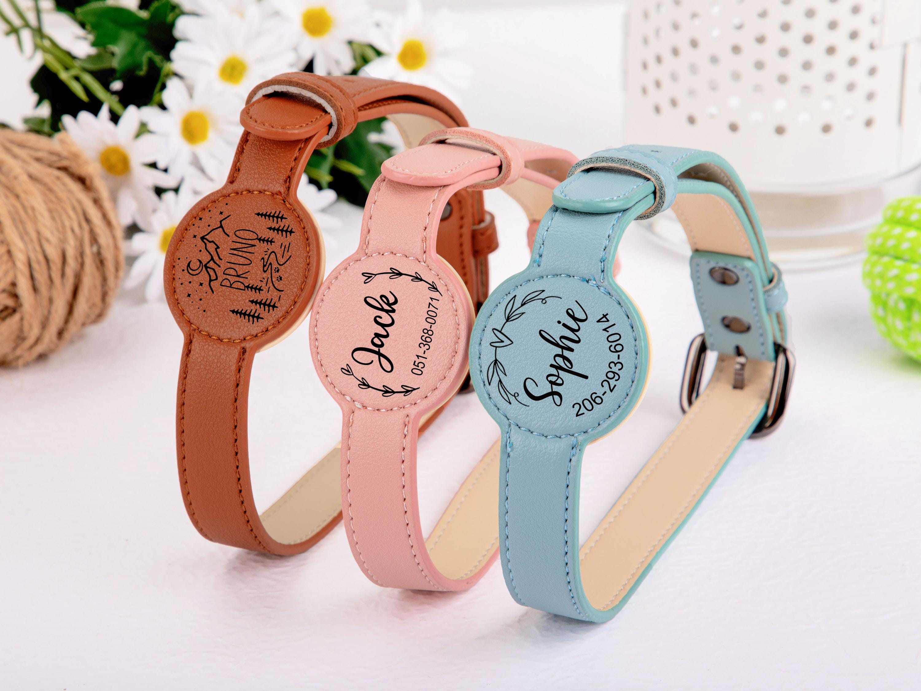 طوق تعريف للحيوانات الأليفة مح - مراجعة Reflective Dog Collar Personalized Engraved وسعره