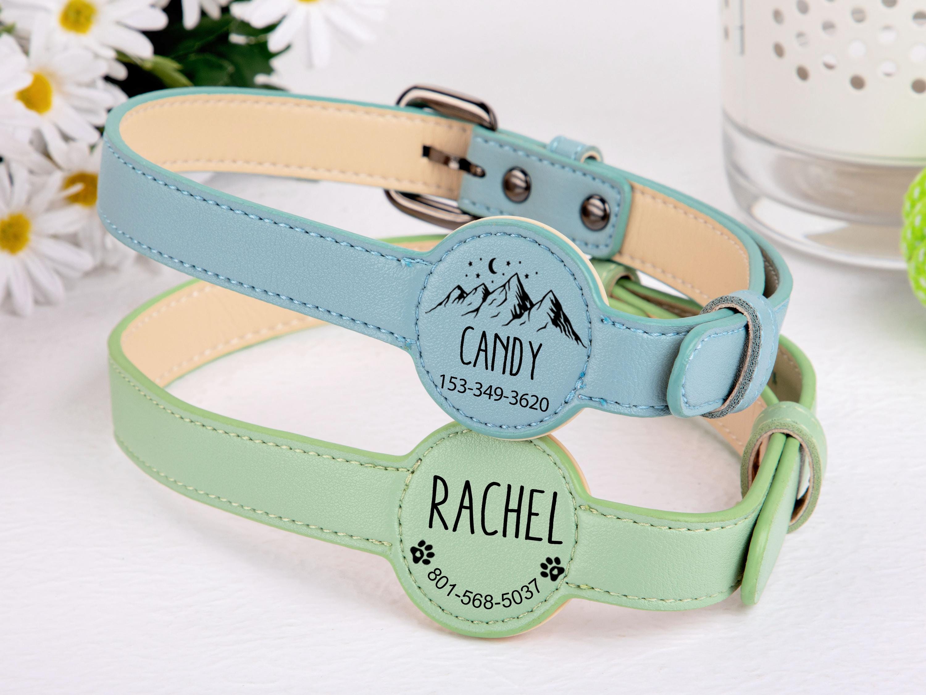 طوق تعريف للحيوانات الأليفة مح - مراجعة Reflective Dog Collar Personalized Engraved وسعره
