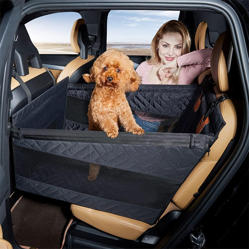 وسادة مقعد سيارة للكلاب مقاومة - مراجعة Dog Car Seat Cover Waterproof Back Seat وسعره