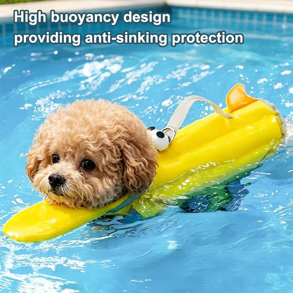 سترة نجاة للكلاب، سترة سباحة ل - مراجعة Dog Life Jacket Vest Buoyancy Handle وسعره