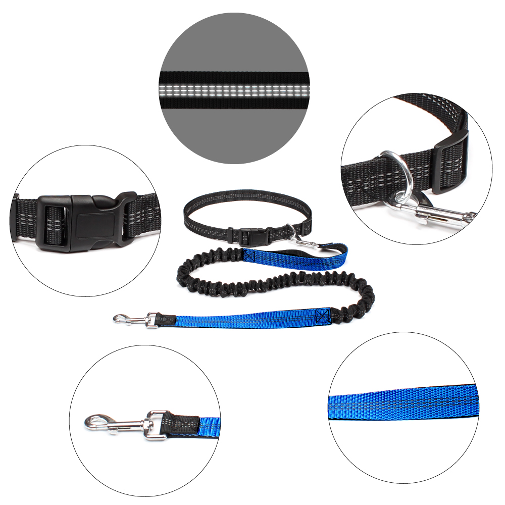 حزام كلب بدون استخدام اليدين ل - مراجعة Hands Free Dog Running Leash Waist Belt وسعره