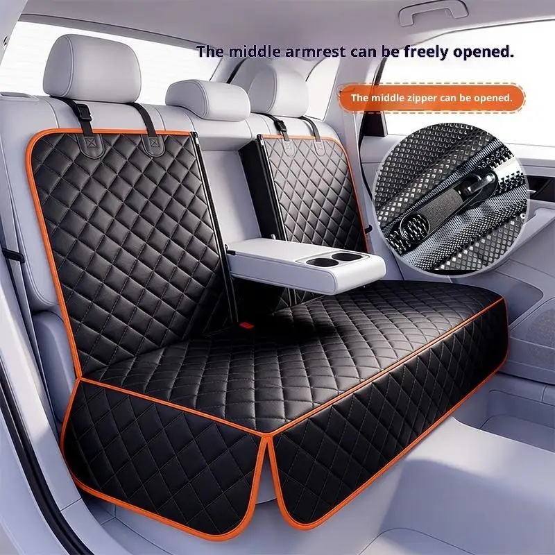 غطاء مقعد السيارة للحيوانات ال - مراجعة Dog Car Seat Cover Waterproof Back Seat وسعره