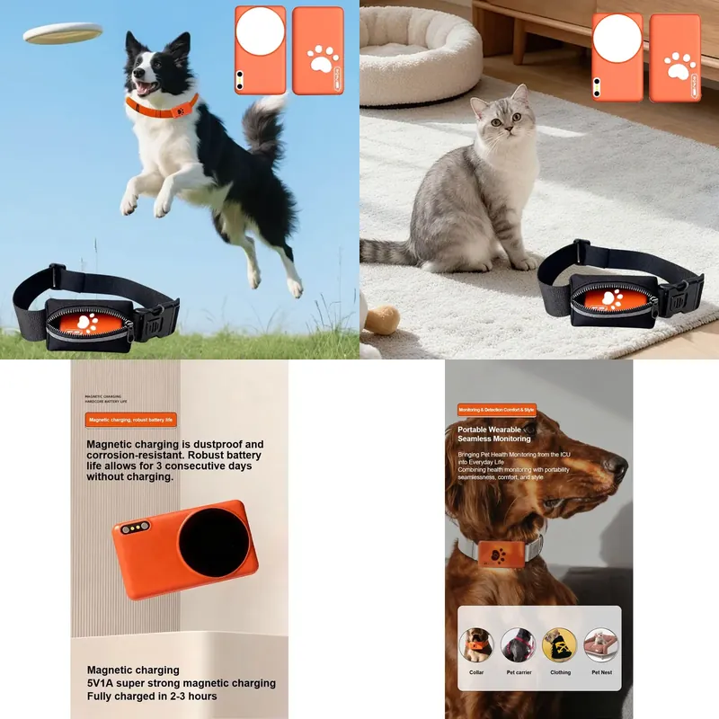 طوق ذكي لمراقبة صحة الحيوانات  - مراجعة Pet Activity Health Monitor Tracker وسعره