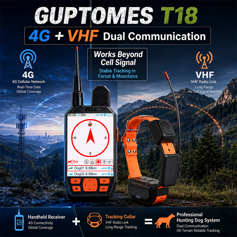نظام تتبع الكلاب المتعددة بتقن - مراجعة Dog Gps Tracker Collar 4G Waterproof وسعره