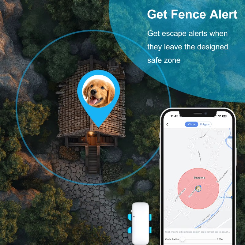 جهاز تتبع GPS ذكي للحيوانات ال - مراجعة Dog Gps Tracker Collar 4G Waterproof وسعره