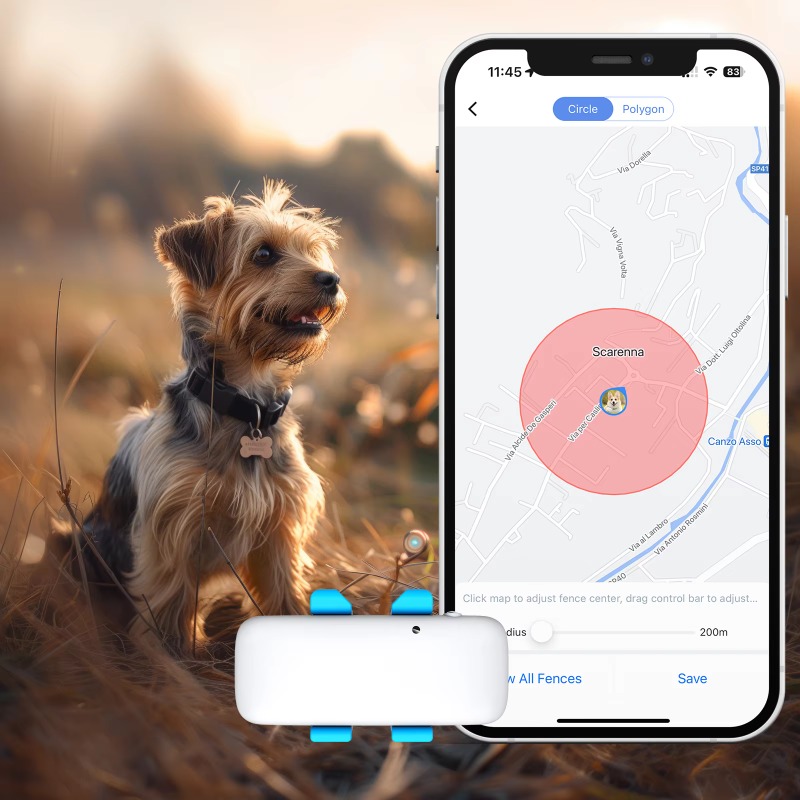 جهاز تتبع GPS ذكي للحيوانات ال - مراجعة Dog Gps Tracker Collar 4G Waterproof وسعره