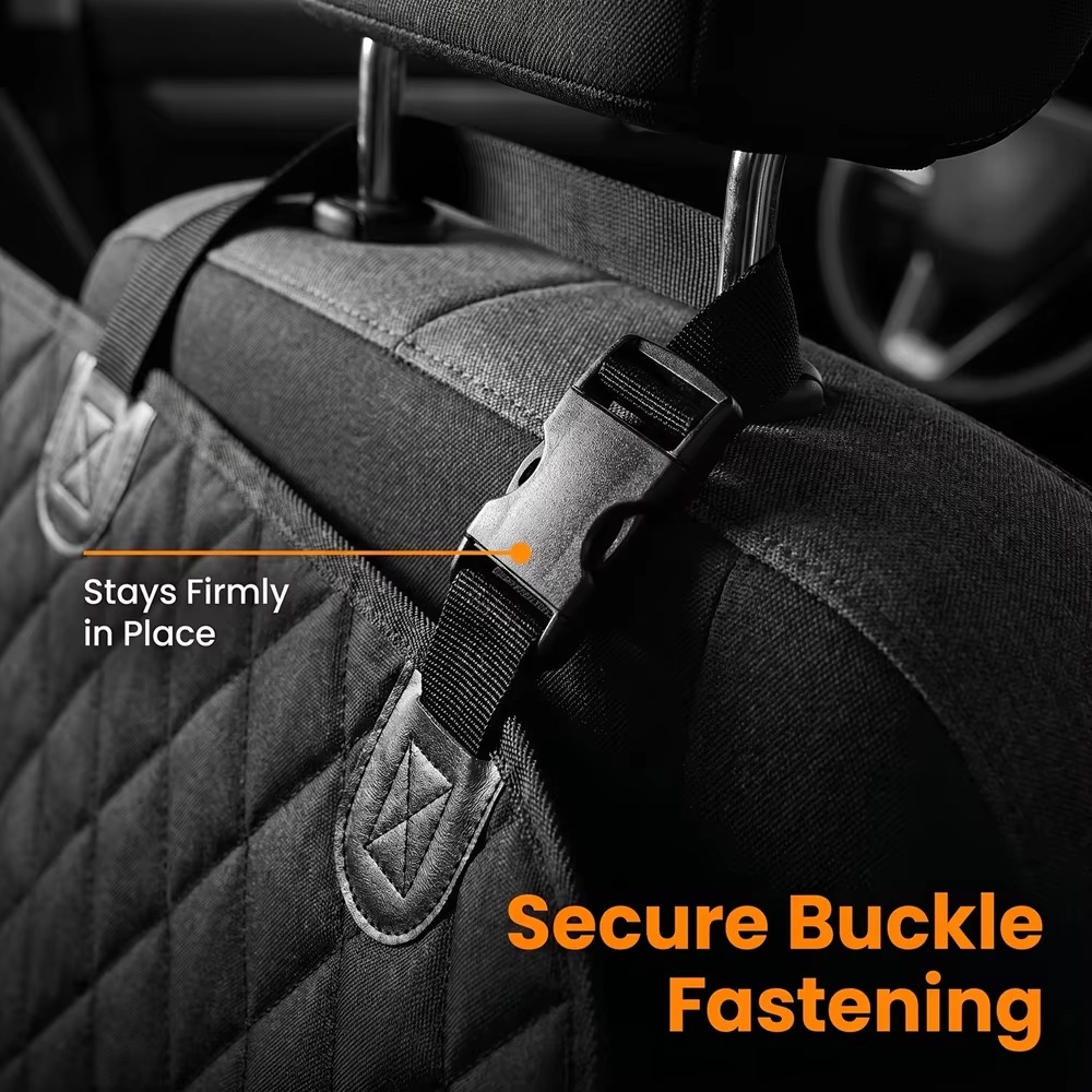 غطاء مقعد خلفي للسيارة مقاوم ل - مراجعة Dog Car Seat Cover Waterproof Back Seat وسعره