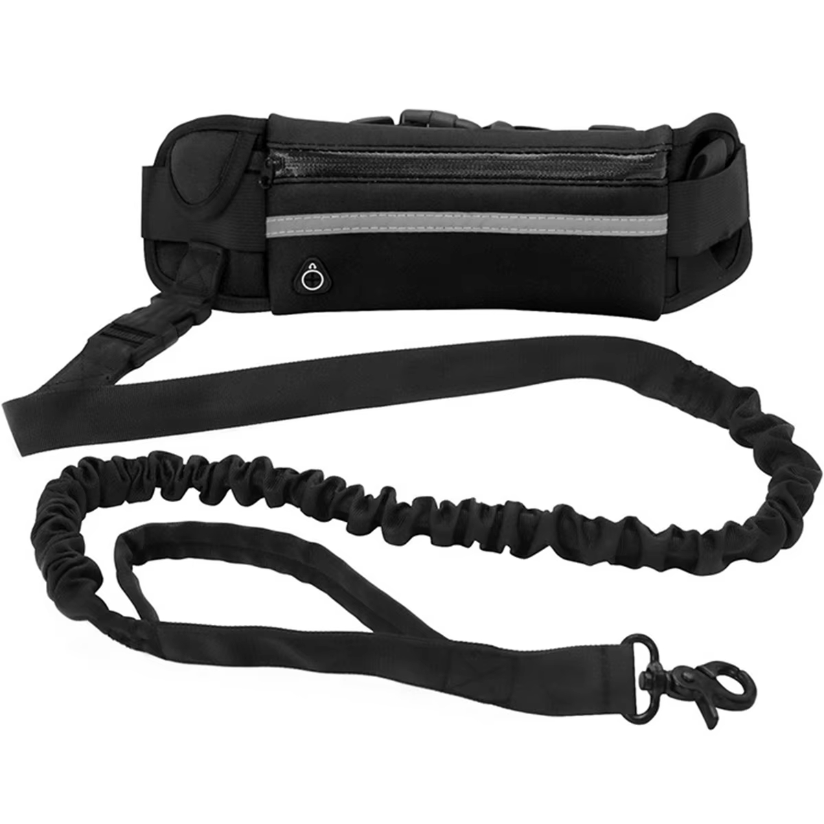 حبل قيادة الكلاب بدون استخدام  - مراجعة Hands Free Dog Running Leash Waist Belt وسعره