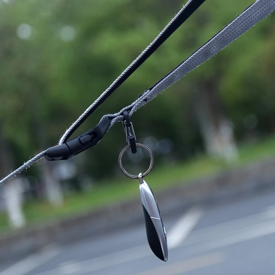 حزام مشي للكلاب بدون استخدام ا - مراجعة Hands Free Dog Running Leash Waist Belt وسعره