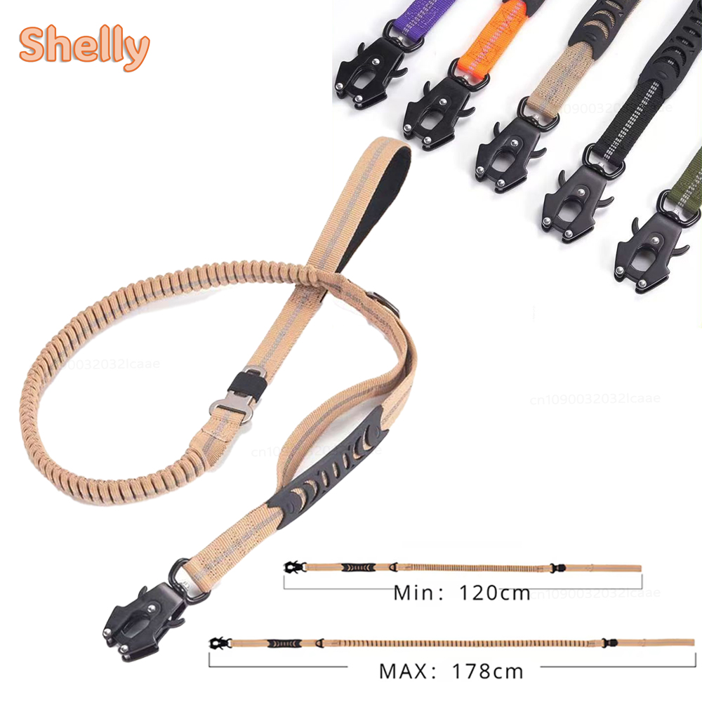 مقود كلب عالي التحمل للكلاب ال - مراجعة Bungee Dog Leash Shock Absorbing وسعره