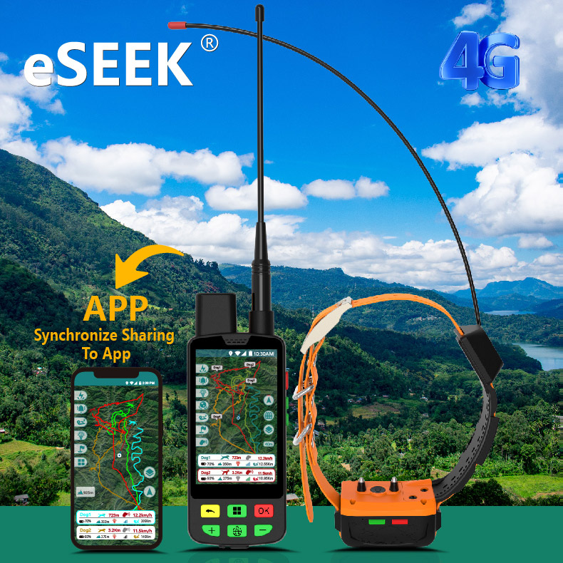 طوق كلاب ESEEK بتقنية 4G ونظام - مراجعة Hunting Dog Tracking Collar Gps Radio وسعره
