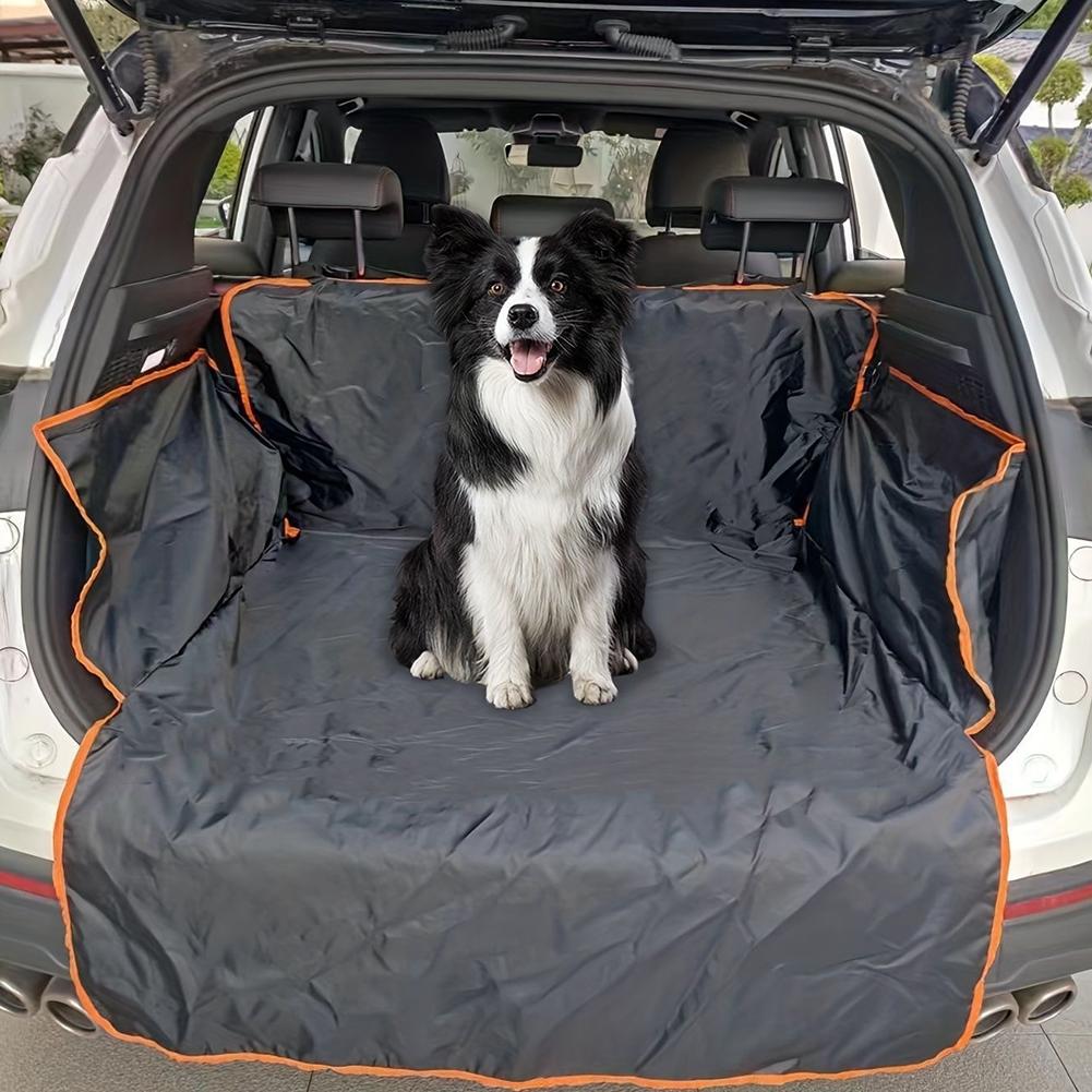 حصيرة مضادة للأوساخ لصندوق الس - مراجعة Dog Car Seat Cover Waterproof Back Seat وسعره