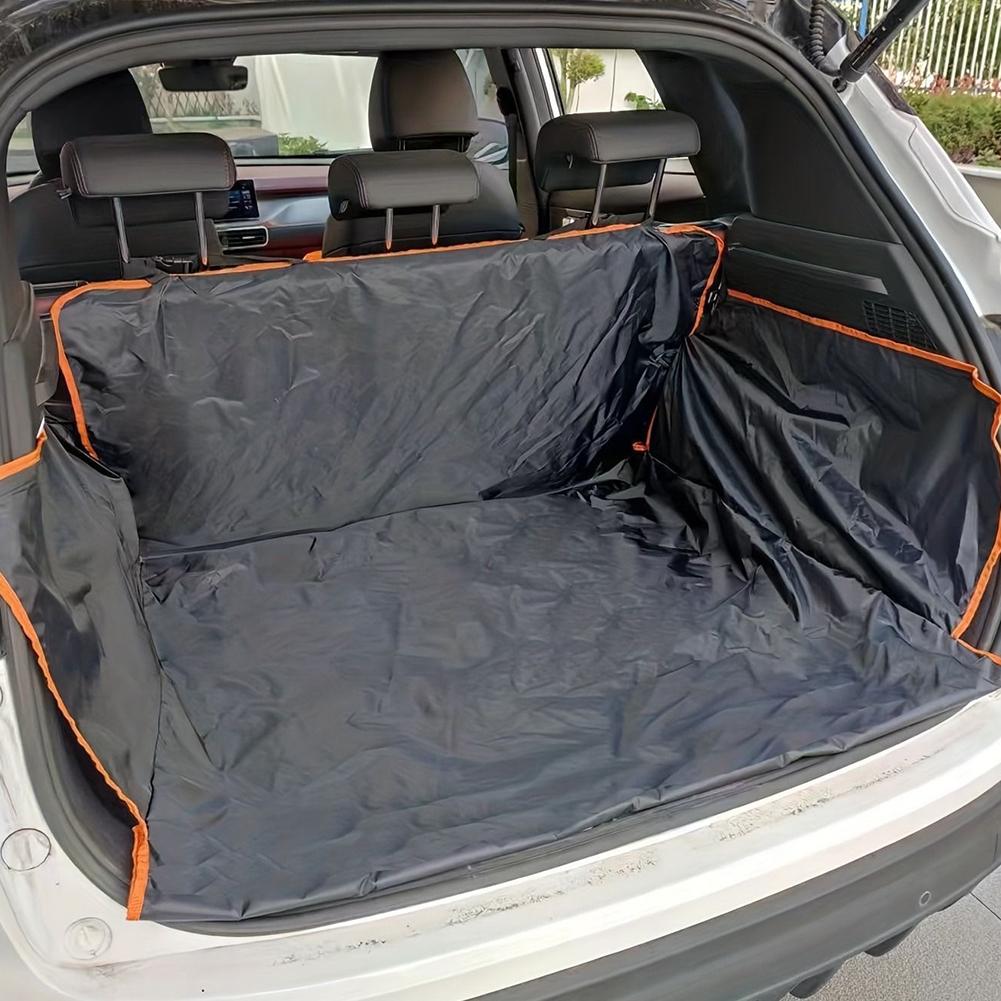 حصيرة مضادة للأوساخ لصندوق الس - مراجعة Dog Car Seat Cover Waterproof Back Seat وسعره
