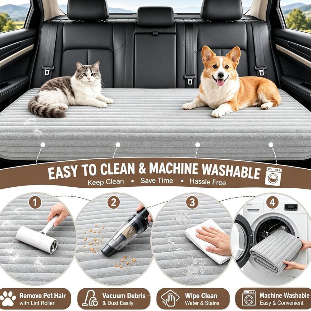 غطاء مقعد خلفي للسيارة للحيوان - مراجعة Dog Car Seat Cover Waterproof Back Seat وسعره