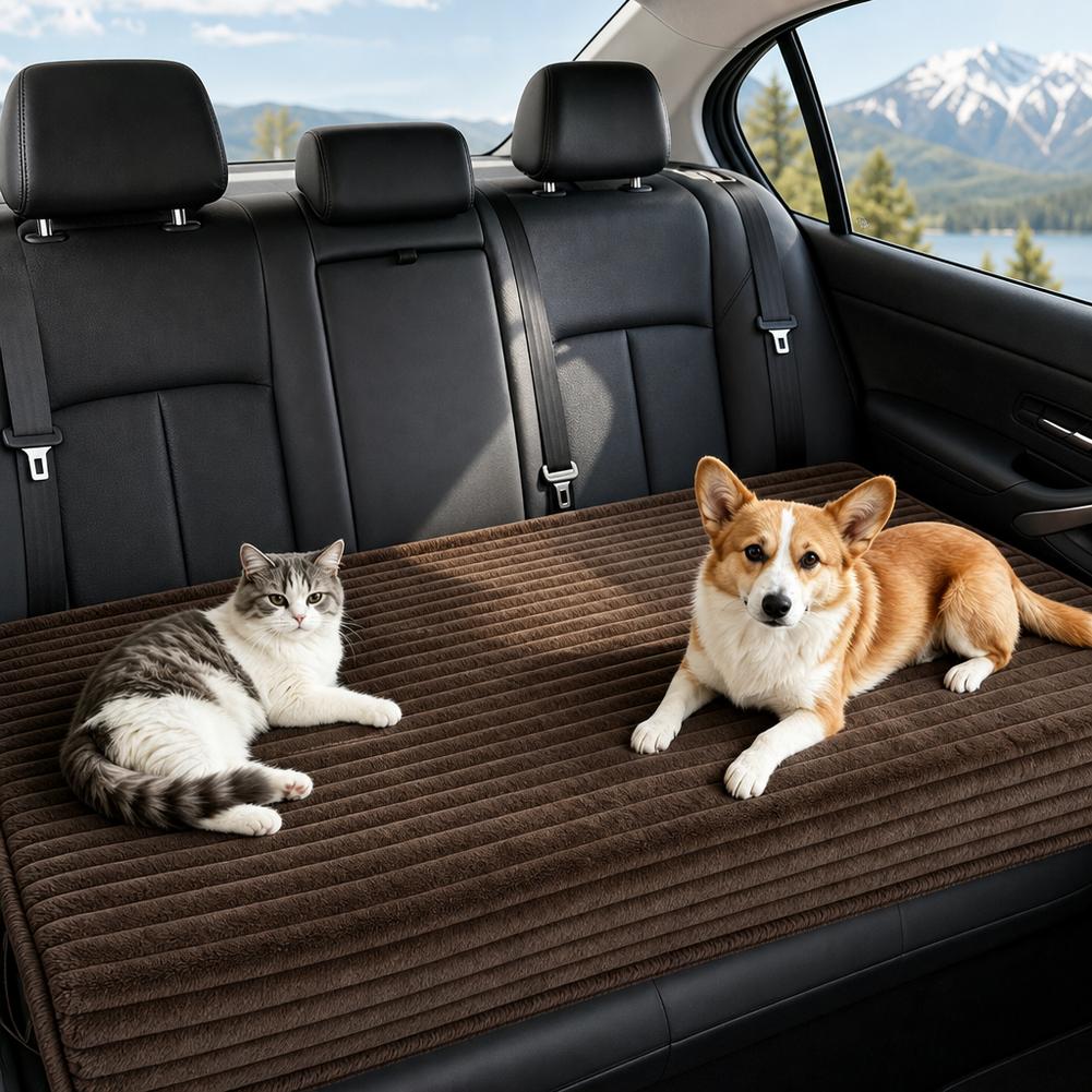 غطاء مقعد خلفي للسيارة للحيوان - مراجعة Dog Car Seat Cover Waterproof Back Seat وسعره