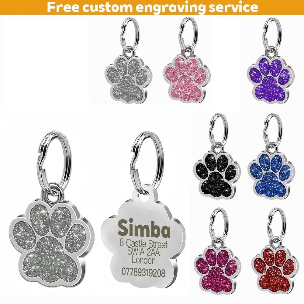 علامة تعريف شخصية للحيوانات ال - مراجعة Reflective Dog Collar Personalized Engraved وسعره