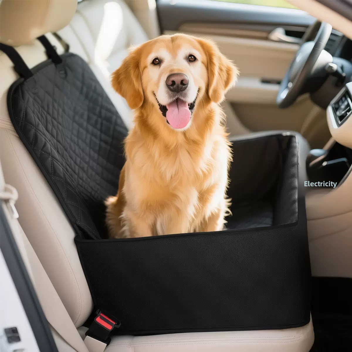 غطاء مقعد خلفي للسيارة مقاوم ل - مراجعة Dog Car Seat Cover Waterproof Back Seat وسعره