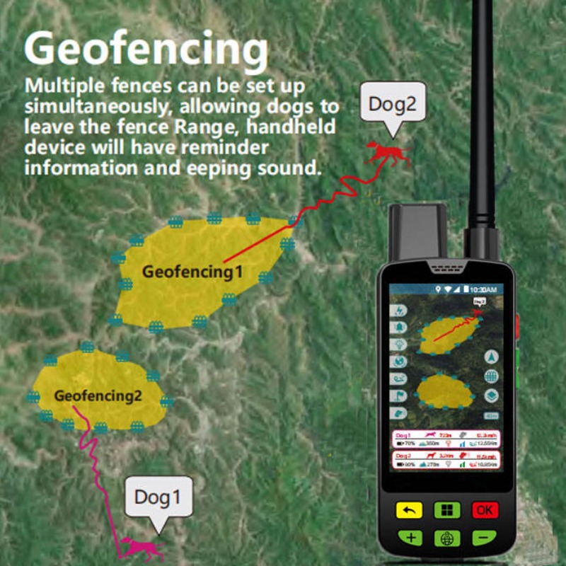 طوق جي بي إس للكلاب مع تتبع لا - مراجعة Hunting Dog Tracking Collar Gps Radio وسعره