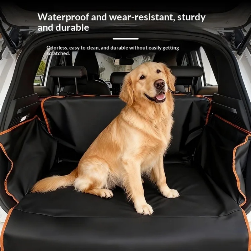 غطاء حماية لصندوق السيارة - غط - مراجعة Dog Car Seat Cover Waterproof Back Seat وسعره