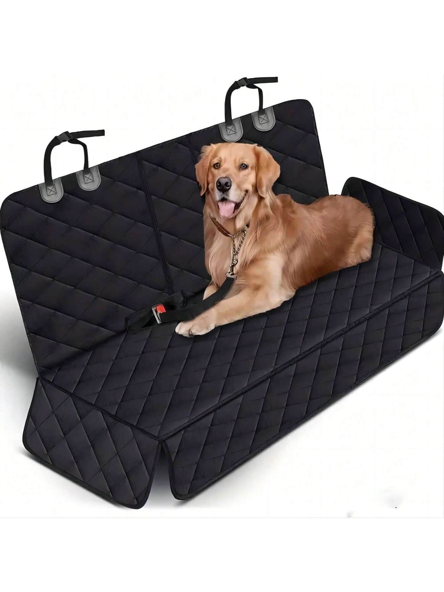 الكلب غطاء مقعد السيارة الحيوا - مراجعة Dog Car Seat Cover Waterproof Back Seat وسعره