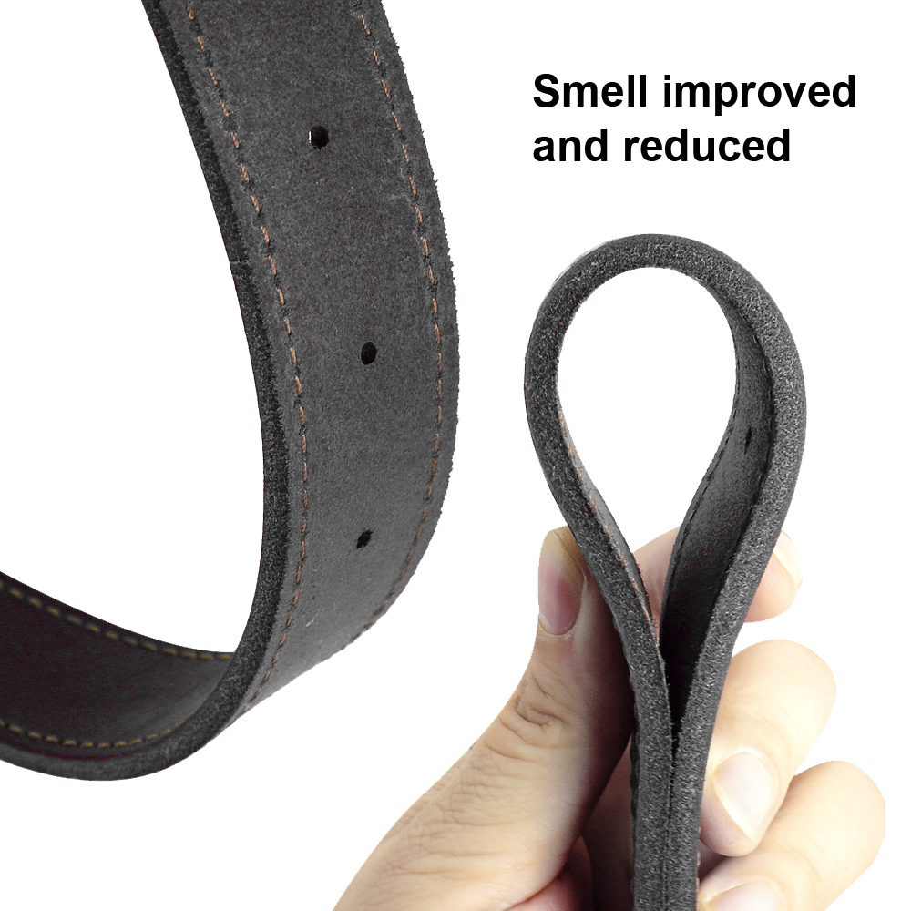 مخصص الجلود طوق بكلاب بيتبول ش - مراجعة Reflective Dog Collar Personalized Engraved وسعره