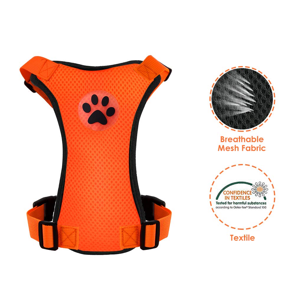 مجموعة حزام الأمان الكلب سيارة - مراجعة Dog Seat Belt Harness Safety Tether وسعره
