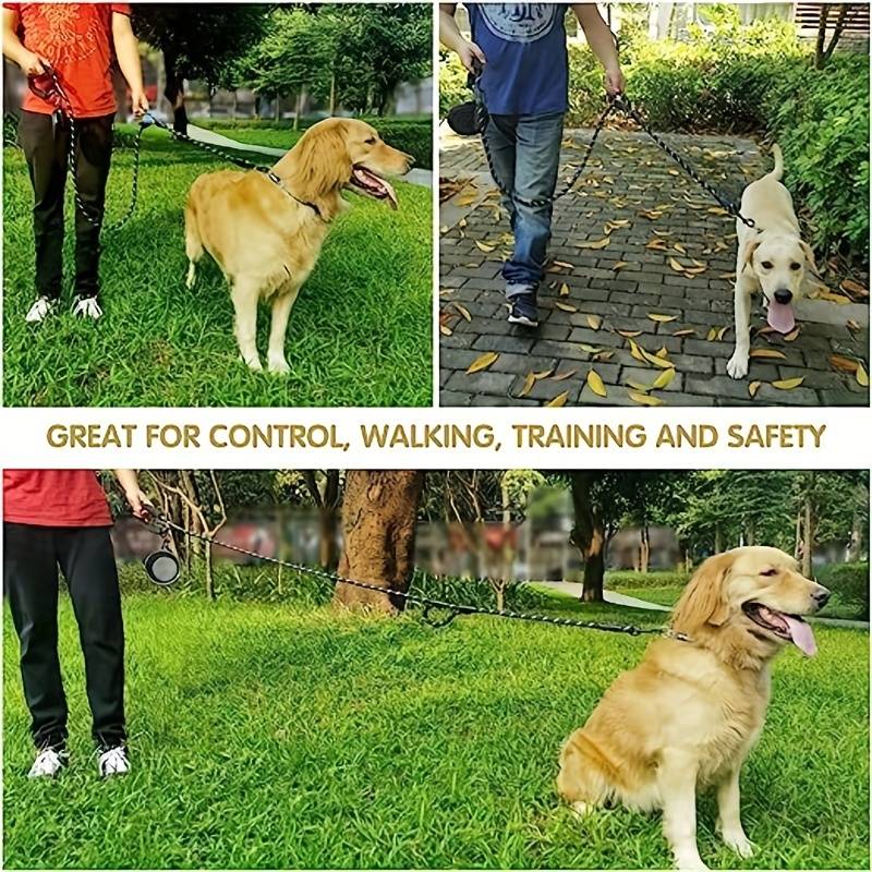 مقود كلب بحبل للحيوانات الأليف - مراجعة Heavy Duty Dog Leash Rope 6Ft Padded وسعره