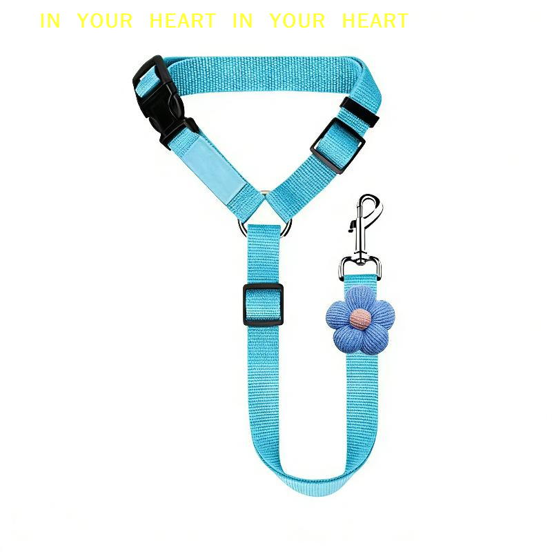 حزام أمان قابل للتعديل للكلاب  - مراجعة Dog Seat Belt Harness Safety Tether وسعره